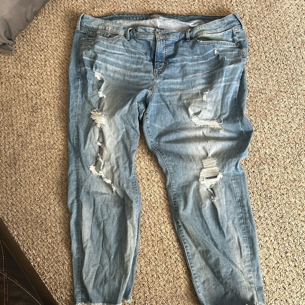 Torrid Vintage Stretch Crop Boyfriend